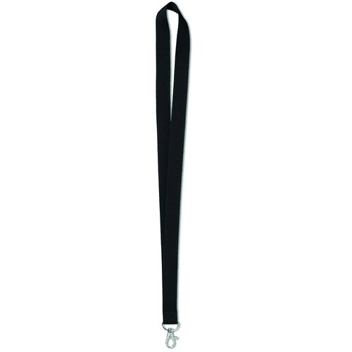 Lanyard 20 mm Simple lany Zwart