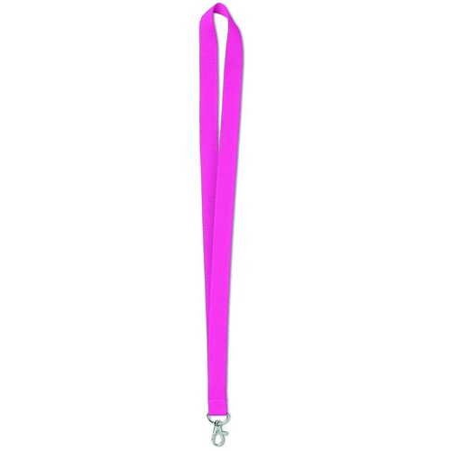 Lanyard 20 mm Simple lany Fuchsia
