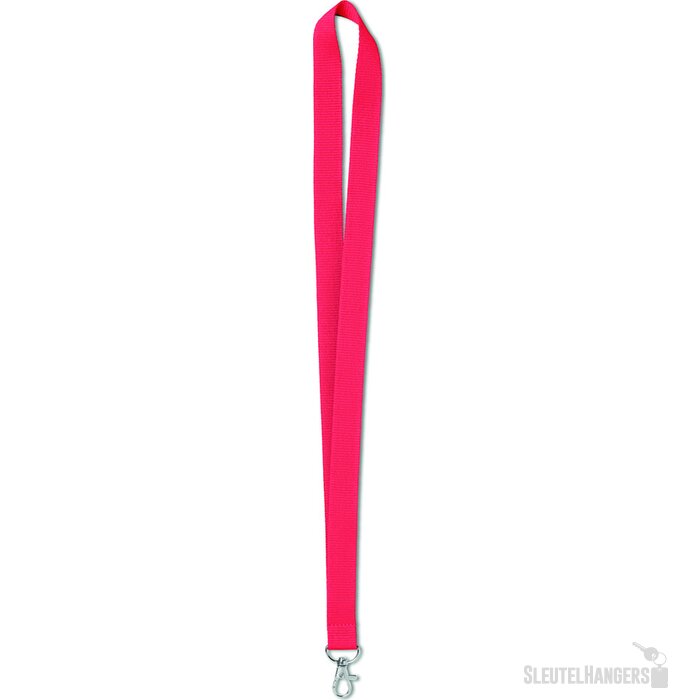 Lanyard 20 mm Simple lany Rood
