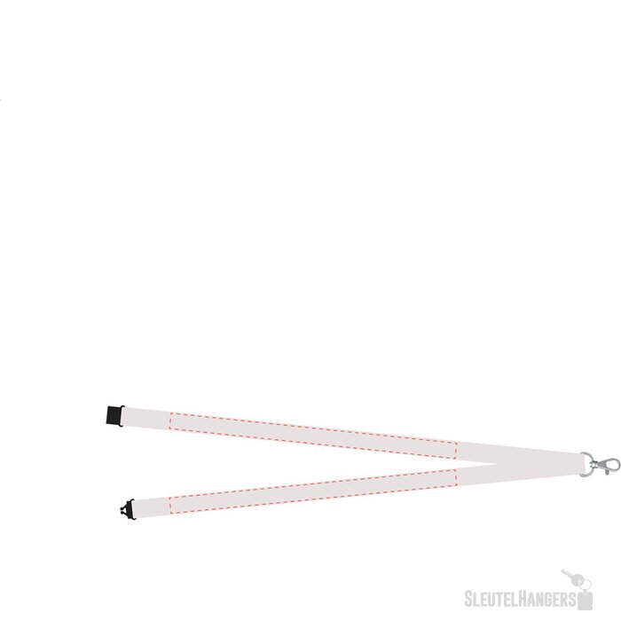 Keycord Safety Lanyard Zwart