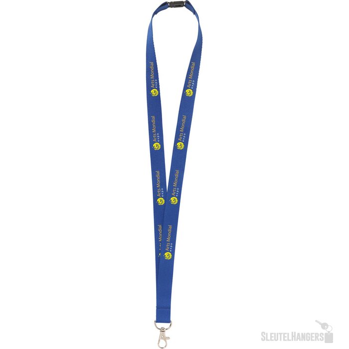Keycord Safety Lanyard Blauw