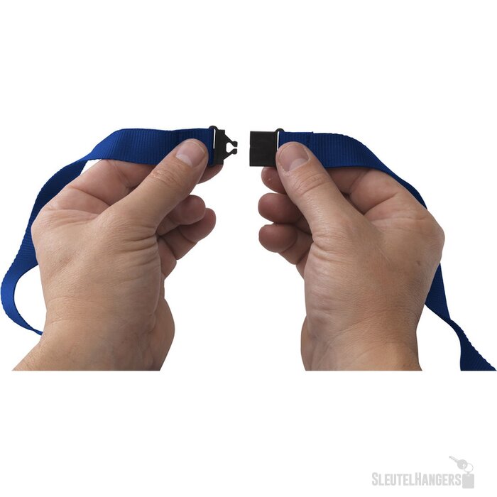 Keycord Safety Lanyard Blauw