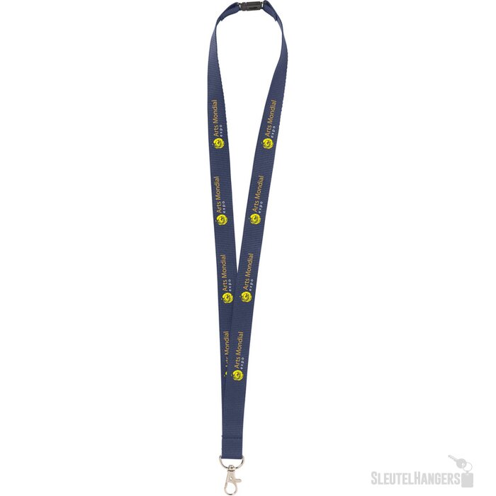 Keycord Safety Lanyard Blauw