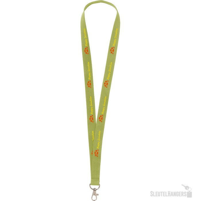 Keycord Budget Lanyard Limoengroen