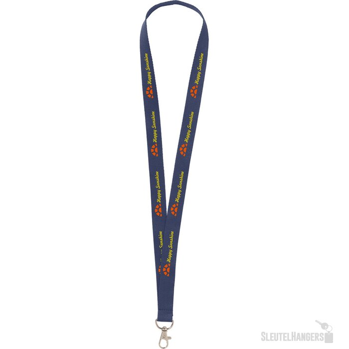 Keycord Budget Lanyard Blauw