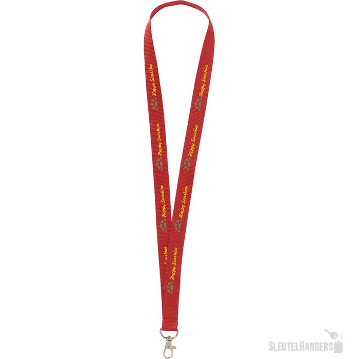 Keycord Budget Lanyard Rood