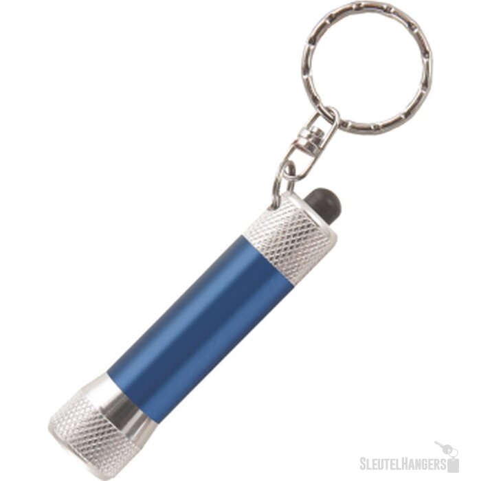 Zaklamp LED sleutelhanger Blauw