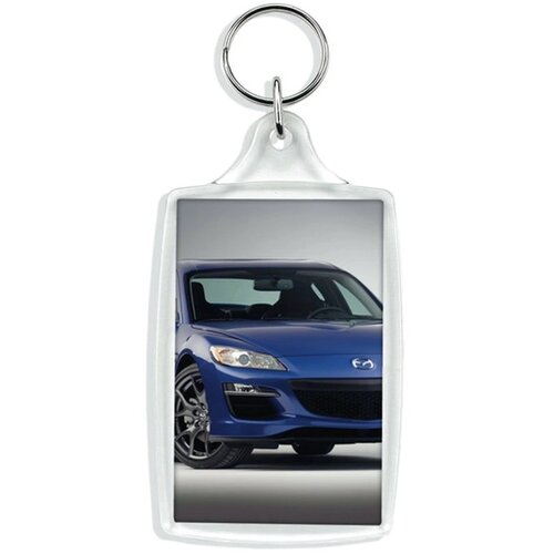 Extra grote transparante sleutelhanger