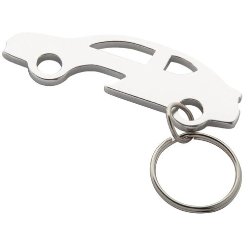 Auto Sleutelhanger Met Opener Zilver