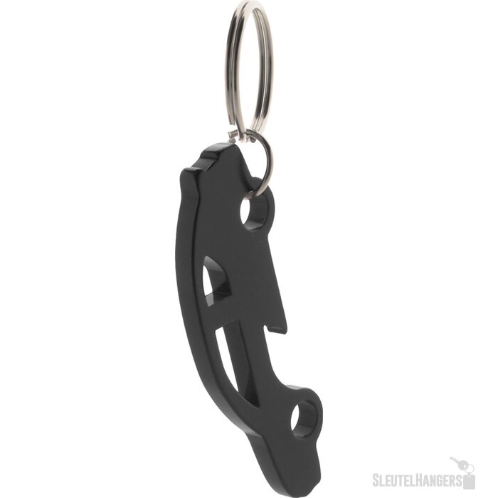 Auto Sleutelhanger Met Opener Zwart