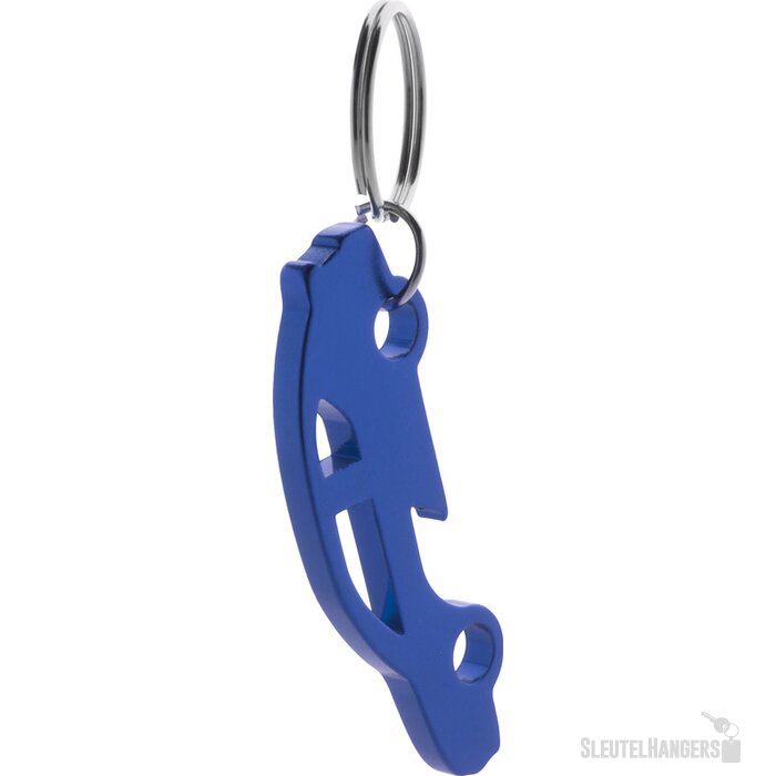 Auto Sleutelhanger Met Opener Blauw