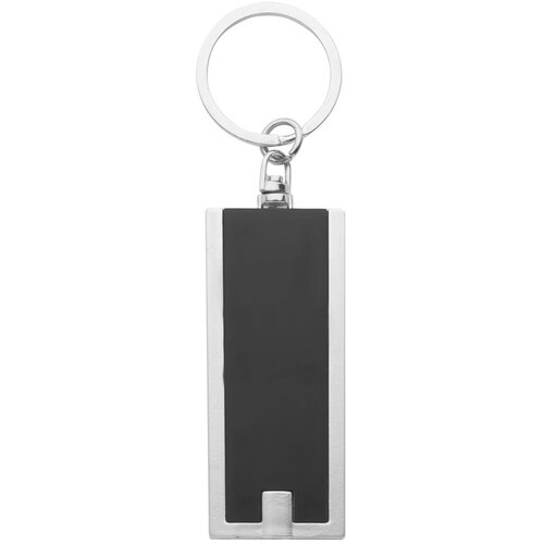 Goedkope sleutelhanger met lampje Zwart