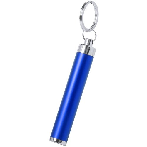 Sleutelhanger lampje met oplichtende gravure Blauw