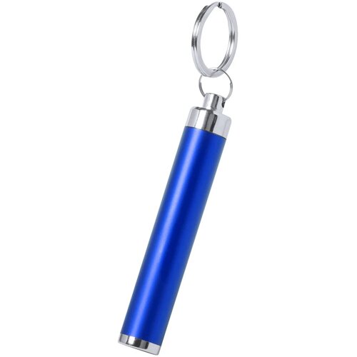 Sleutelhanger lampje met oplichtende gravure Blauw
