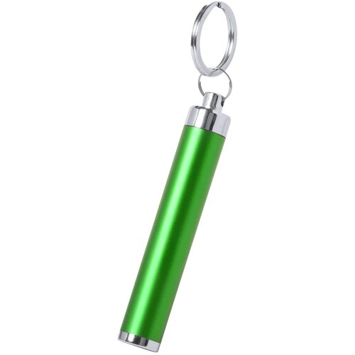 Sleutelhanger lampje met oplichtende gravure Groen