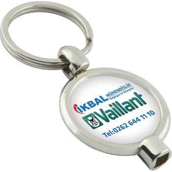 Radiator sleutelhanger rond 28mm