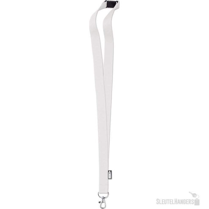 Rpet lanyard Lany rpet Wit