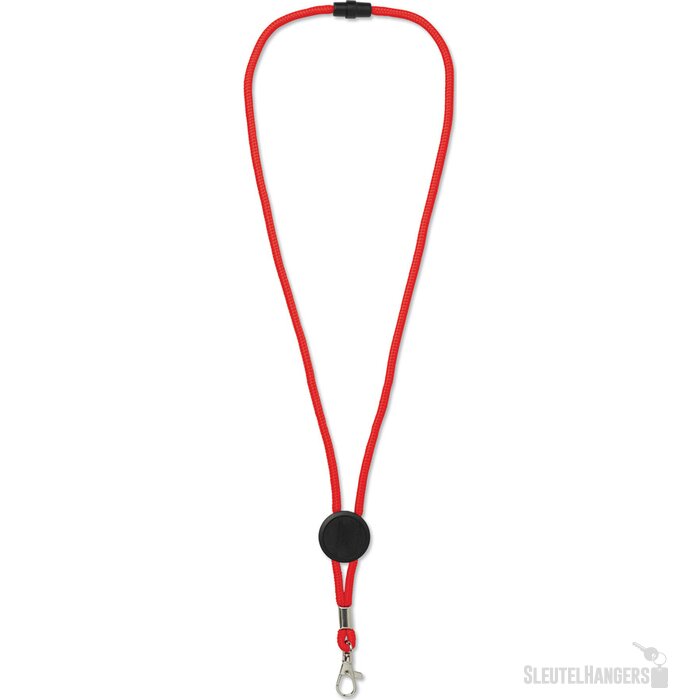 Paracord keycord Rood