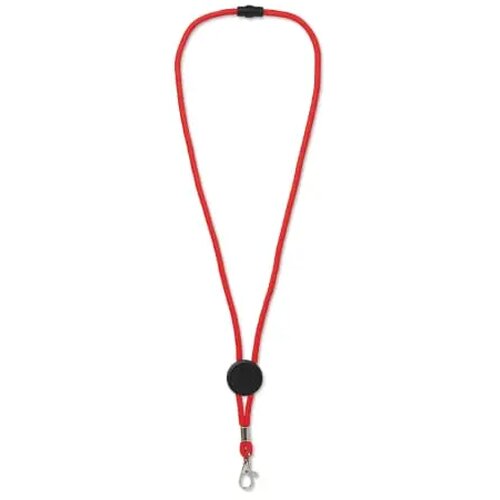 Paracord keycord Rood