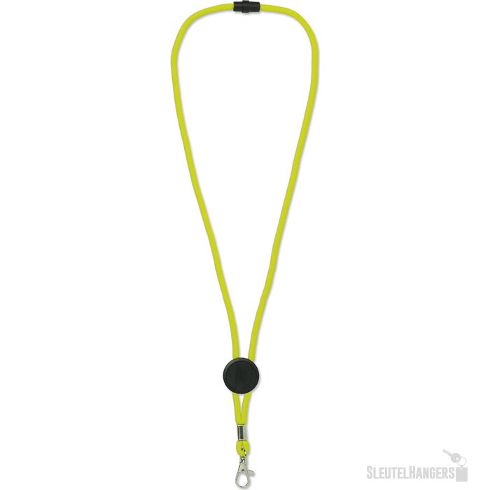 Keycord paracord fluor yellow