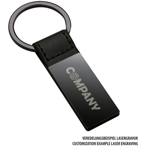 Sleutelhanger Limbiate zwart