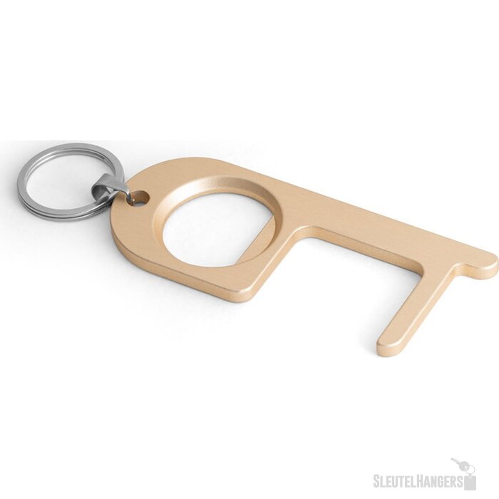 Handy Multifunctionele Sleutelhanger Goud Satijn