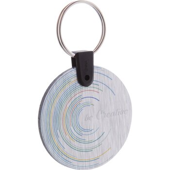 Aluudy A Sleutelhanger Zilver