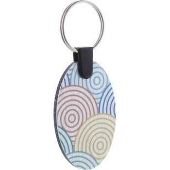 Aluudy B Sleutelhanger Zilver