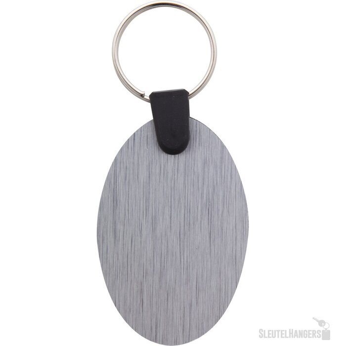 Aluudy B Sleutelhanger Zilver
