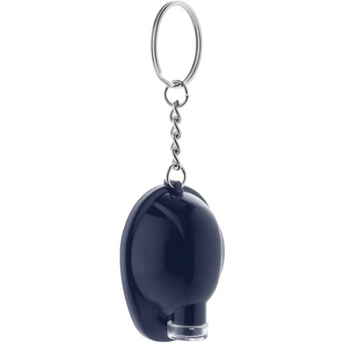 Sleutelhanger veiligheidshelm met lampje Blauw