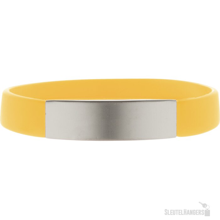Platty Polsband Geel