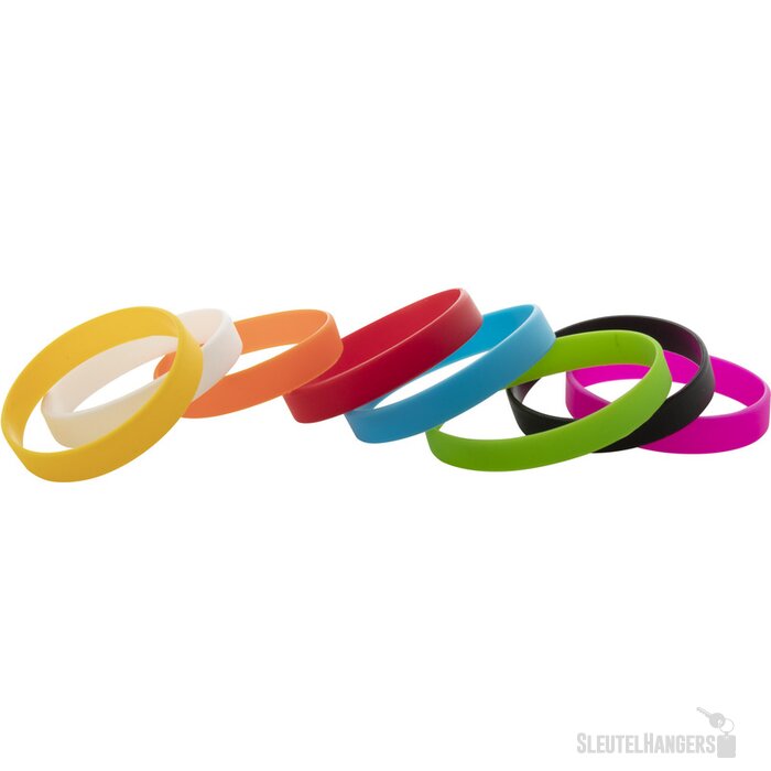 Wristy Siliconen Polsbandje Oranje