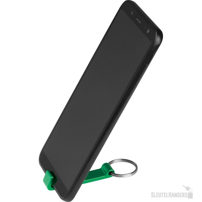 Sleutelhanger met flesopener groen