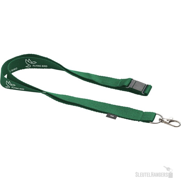 Rpet Lanyard Safety Keycord Groen