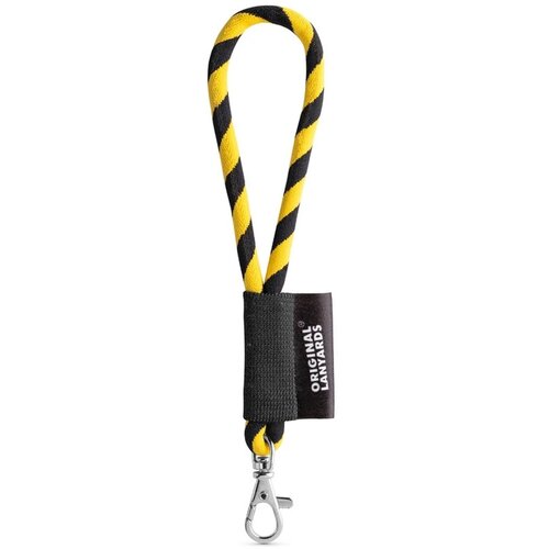 Lanyard Tube Korte Keycord Zwart