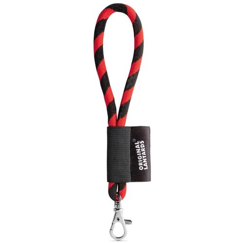 Lanyard Tube Korte Keycord Zwart