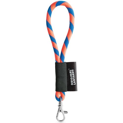 Lanyard Tube Korte Keycord Oranje