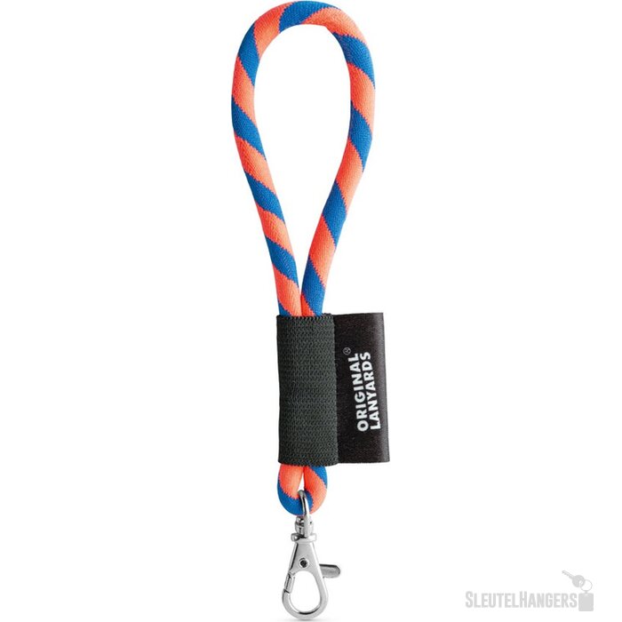 Lanyard Tube Korte Keycord Oranje