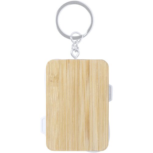 Rusell Sleutelhanger Usb-Oplaadkabel Wit