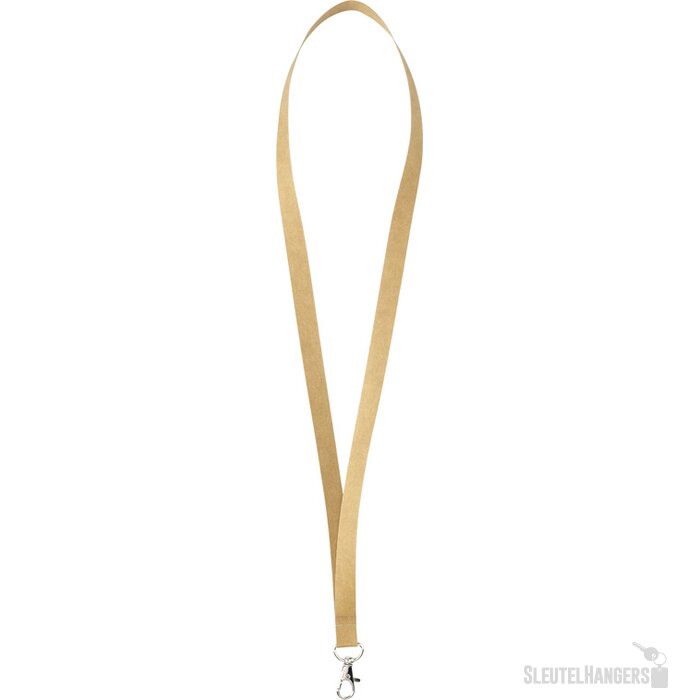 Lanyard Paper Keycord Naturel