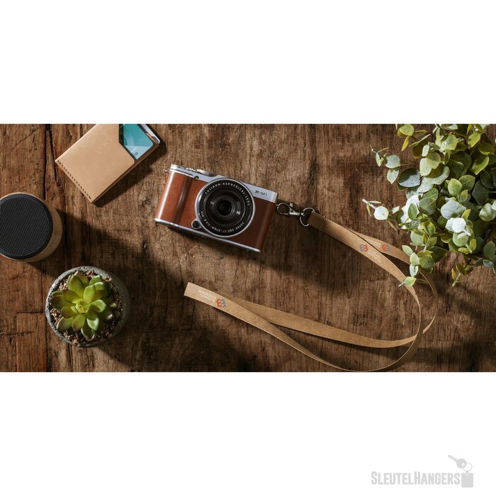 Lanyard Paper Keycord Naturel