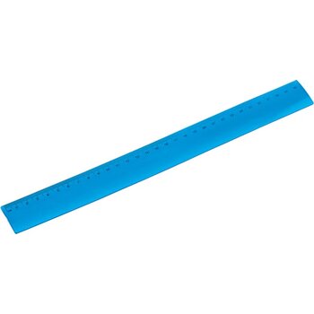 Flexibele liniaal (30 cm) Blauw
