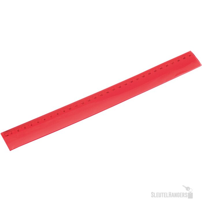 Flexibele liniaal (30 cm) Rood