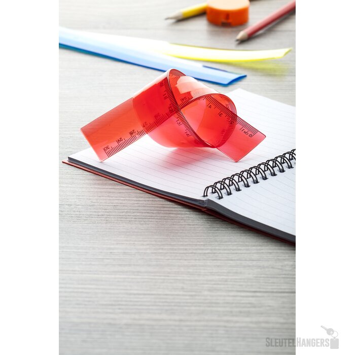 Flexibele liniaal (30 cm) Rood