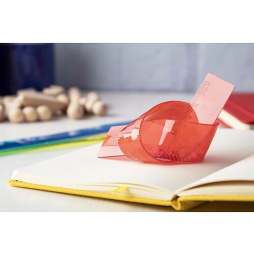 Flexibele liniaal (30 cm) Rood