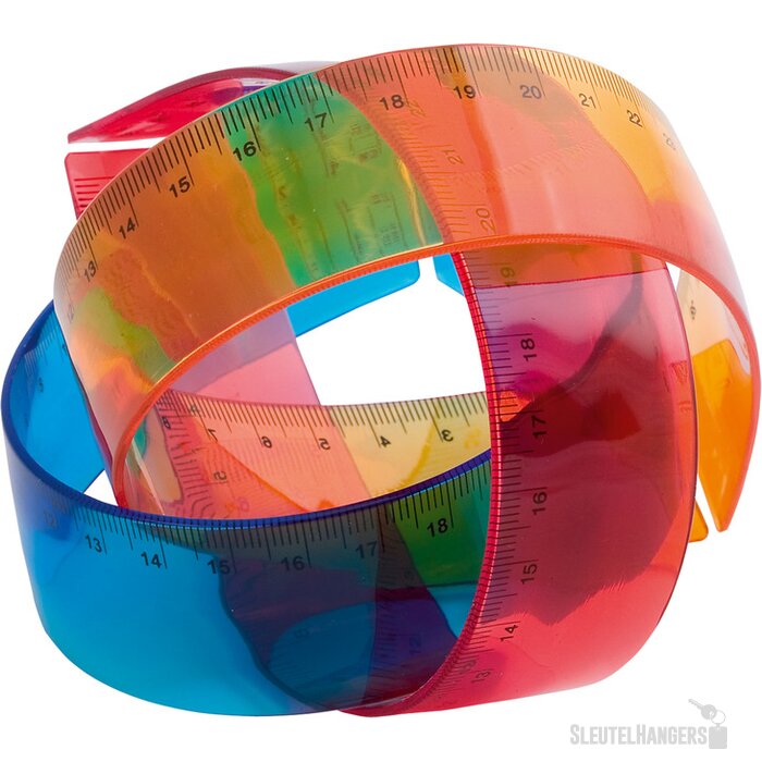 Flexibele liniaal (30 cm) Oranje