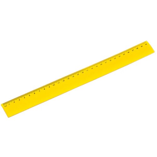 Flexibele liniaal (30 cm) Geel