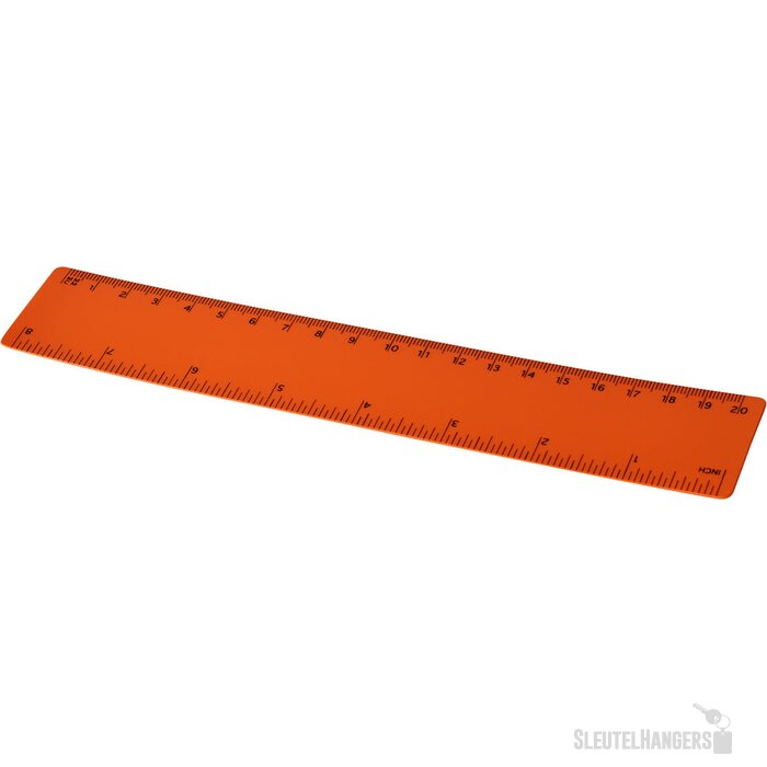 Rothko 20 cm PP liniaal Oranje
