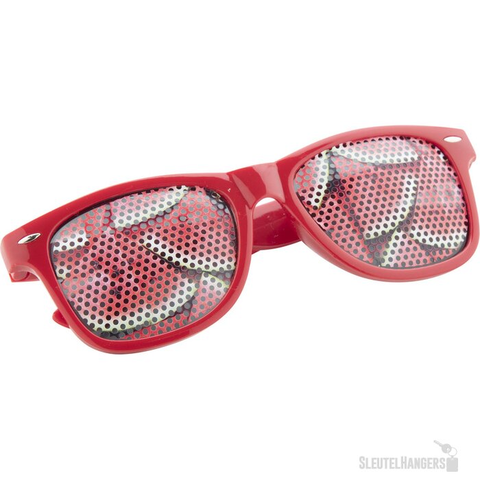 Zonnebrillen Met Pootjes Voor Doming Rood