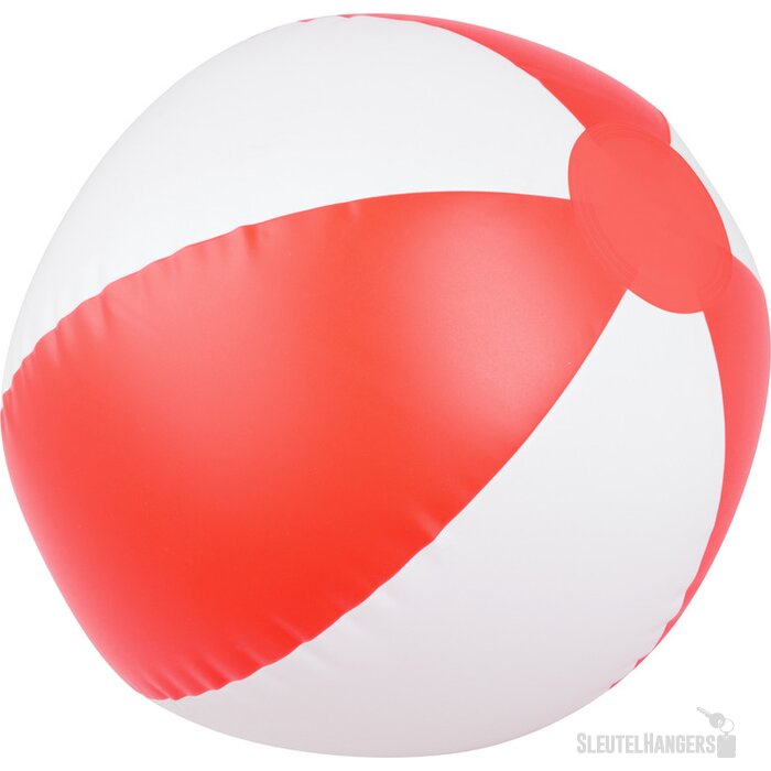 Kleine Strandbal (Ø 23 Cm) Rood